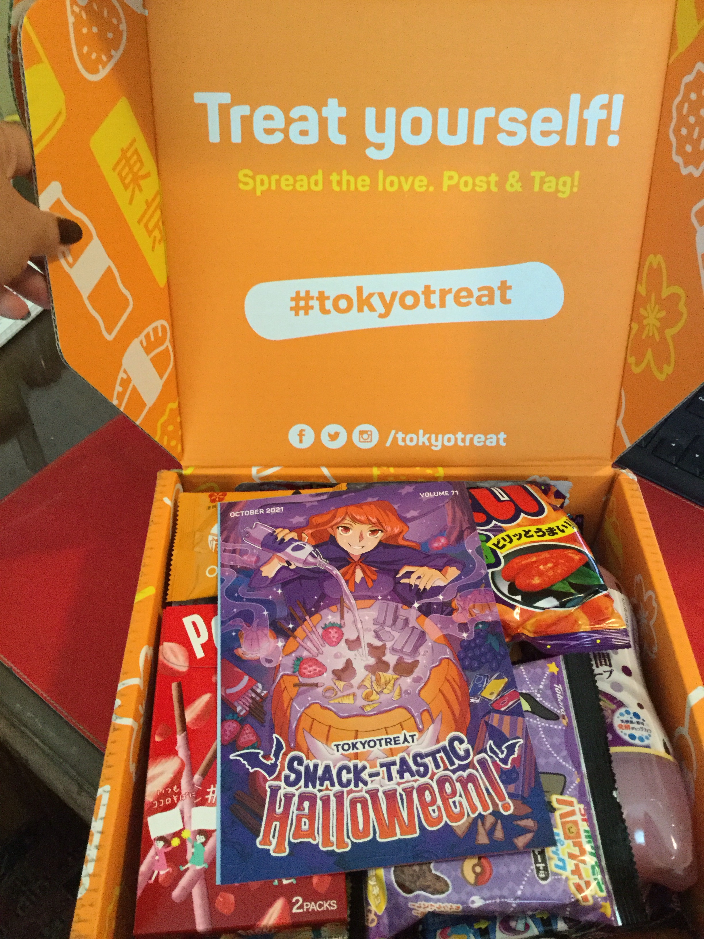 Unboxing the October 2021 Tokyo Treat Box Premium – Ms. Mimsy Reviews