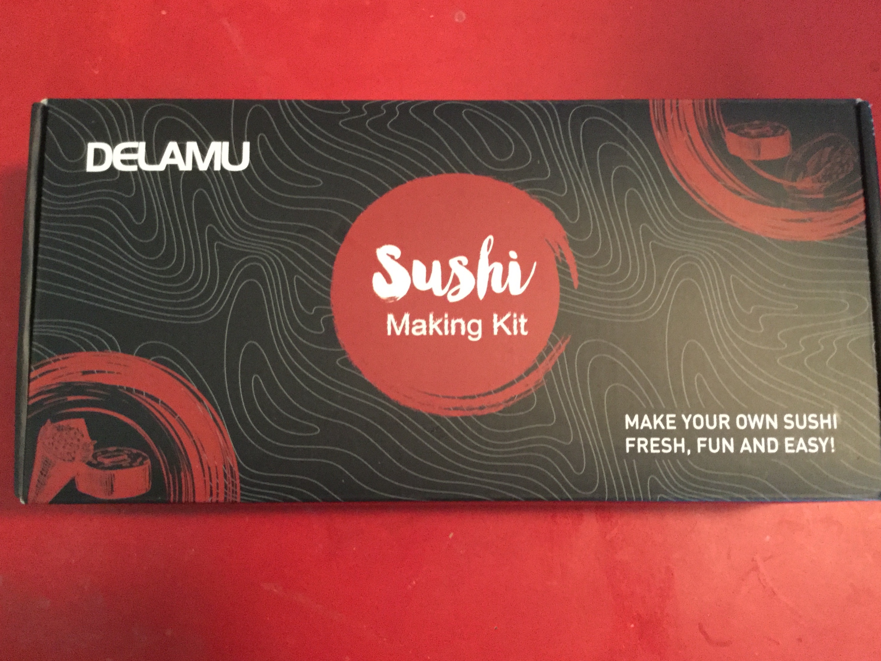 Sushi Making Kit, Delamu Upgrade 22 in 1 Sushi Maker Bazooker